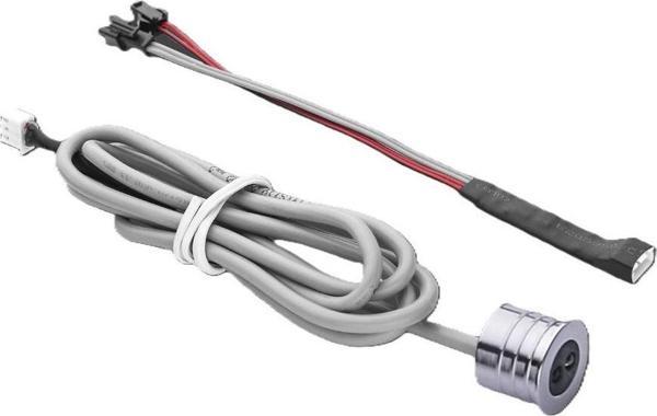 Diyez Elektronik Ve Aydınlatma Sistemleri Ir Gömme Dolap Kapak Sensörü Krom - Image 1