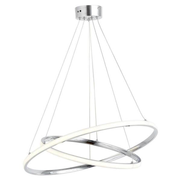 30-40 Eskitme Led Avize Krom - Image 1