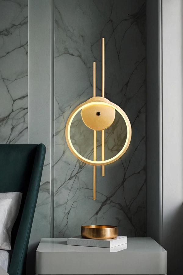 NZL-A-3-Gold Ledli Aplik - Image 1