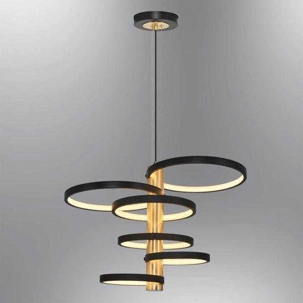 6 Ledli Sarkıt Avize, Salon avize, Oturma odası avize ve Led avize - Image 1