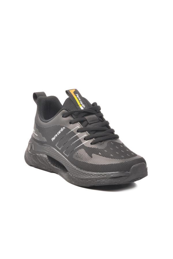 Pierre Cardin PCI-11068 G Siyah Kadın Hafif Esnek Sneaker - Image 1