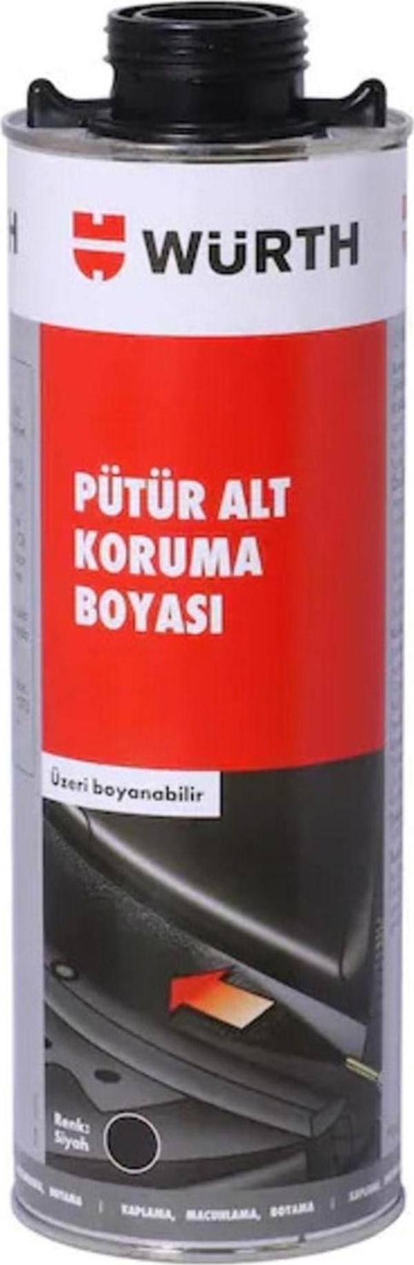 Pütür Alt Koruma Araç Altı Koruma Boyası Zifti 1000ml - Image 1