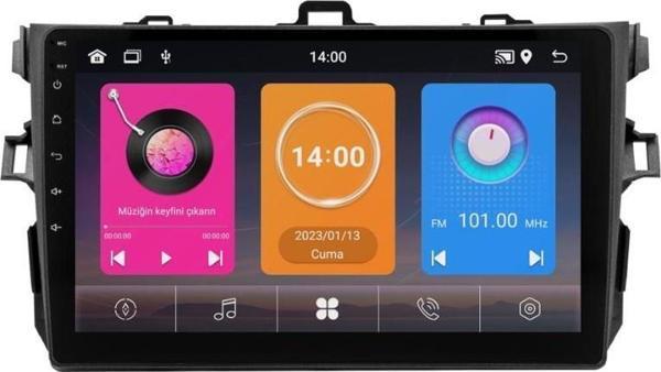 Toyota Corolla Android Multimedya Sistemi (2008-2012) for-x 2/32 - Image 1