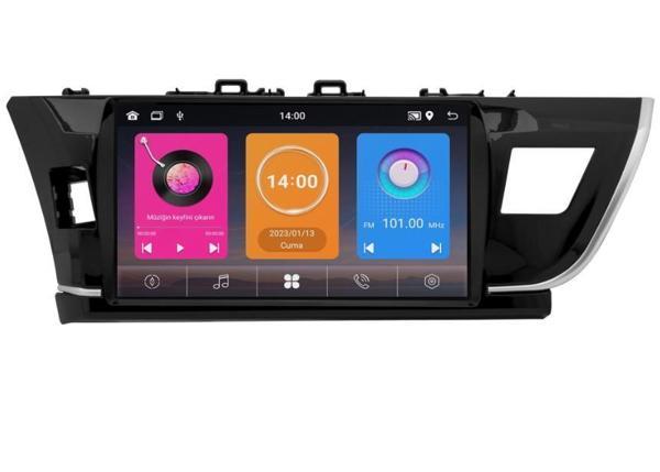 Toyota Corolla Android Multimedya Sistemi (2013-2015) for-x 4/64 - Image 1