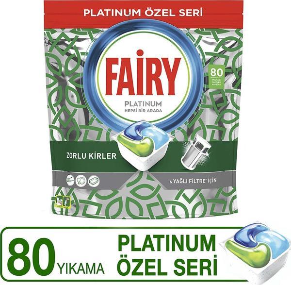 Fairy Platinum Özel Seri Bulaşık Makinesi Deterjanı 80 Kapsül - Image 1