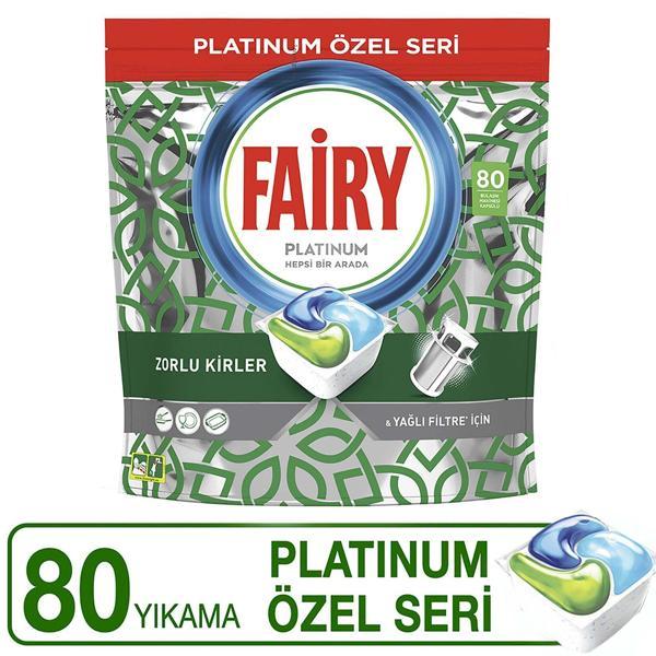 Fairy Platinum Özel Seri Bulaşık Makinesi Deterjanı 80x3 240 Kapsül - Image 1