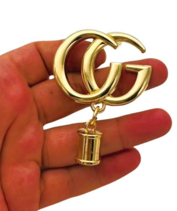Angel Çanta Aksesuar G Model Püsküllü Plaka Süs Light Gold Renk  - Image 1