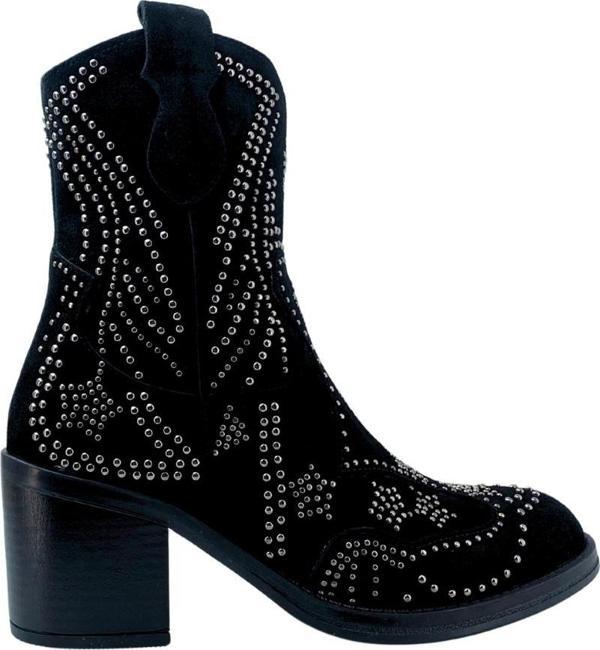 Albini 26104752 Hakiki Nubuk Deri Kadın Bot  - Image 1