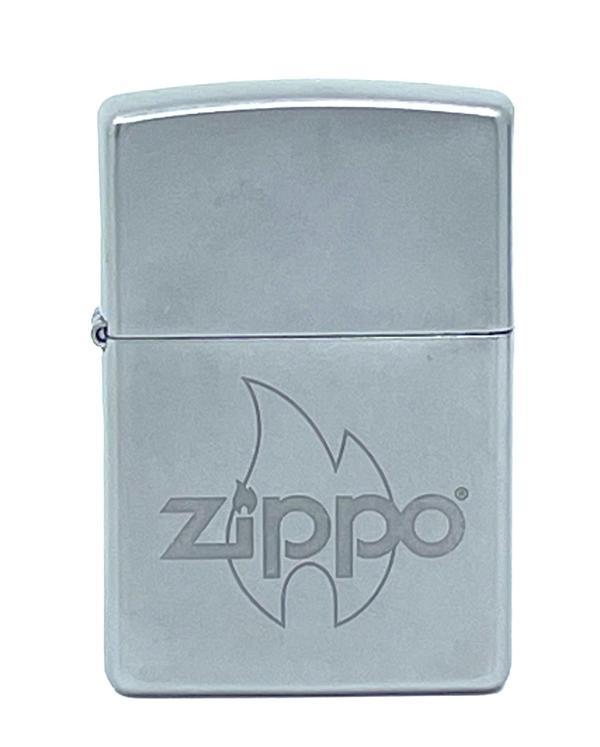 Zippo Flame Street Chrome Dizayn Çakmak - Image 1
