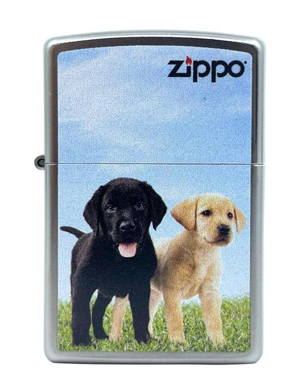 Zippo Labrador Puppies - Labrador Yavruları Dizayn Çakmak - Image 1