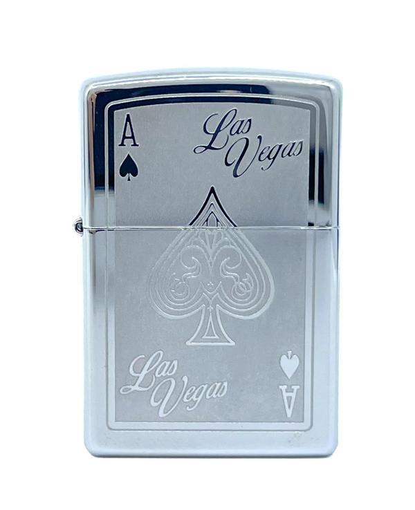 Zippo Las Vegas Ace Spade Dizayn Çakmak - Image 1