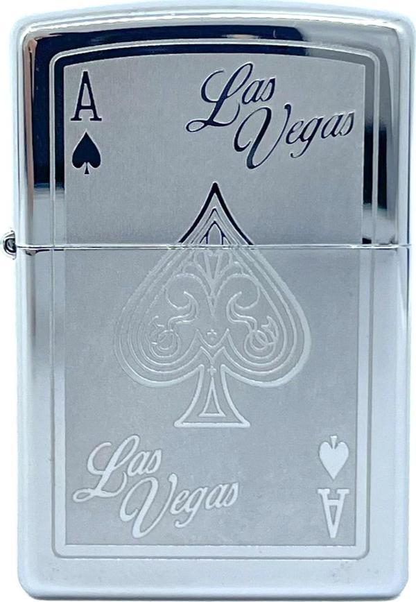 Zippo Las Vegas Ace Spade Dizayn Çakmak - Image 1