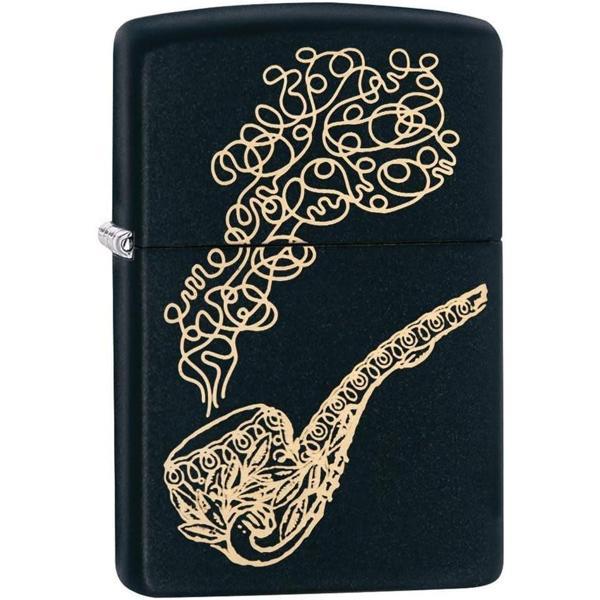 Zippo Lazer Pipo Gravür İşleme Pipo Çakmağı - Image 1