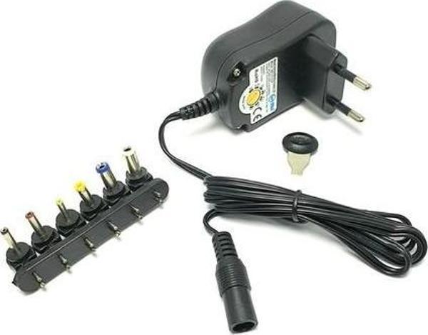12V 1AMPER Voltaj Ayarlanabilir Adaptör WP-01123P - Image 1