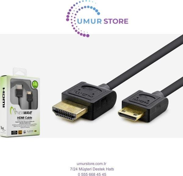 Newwave YE-2124 HDMI Kablo To Mini HDMI 1.5 MT - Image 1