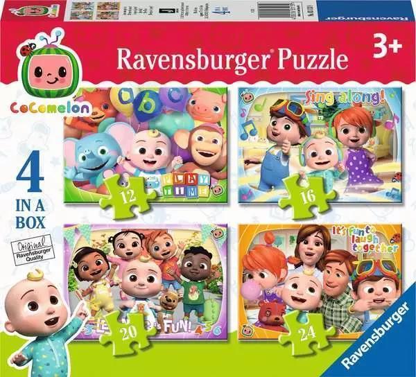 Ravensburger 12/16/20/24 Parça Puzzle Cocomelon 4 in Box 031139 - Image 1