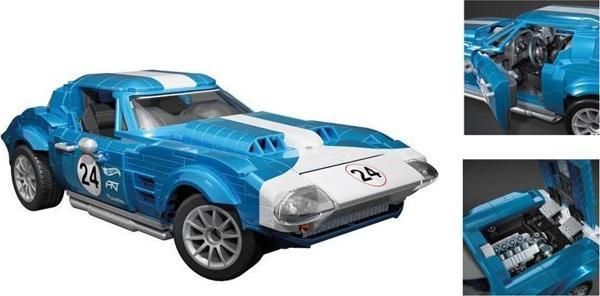 MEGA Hot Wheels ’63 Corvette Grand Sport HWW23  - Image 1