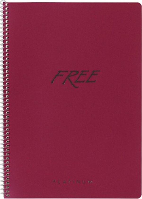 Keskin Color Defteri A4 80 Yaprak Düz Plastik Kapak Free Platınum - Image 1