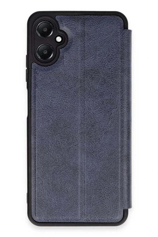 Samsung Galaxy A05 Kılıf Flip Cover - Lacivert - Image 1