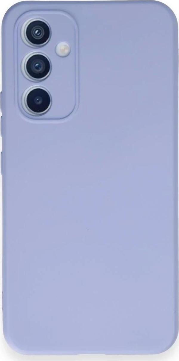 Samsung Galaxy A54 5G Kılıf Nano içi Kadife Silikon - Lila - Image 1