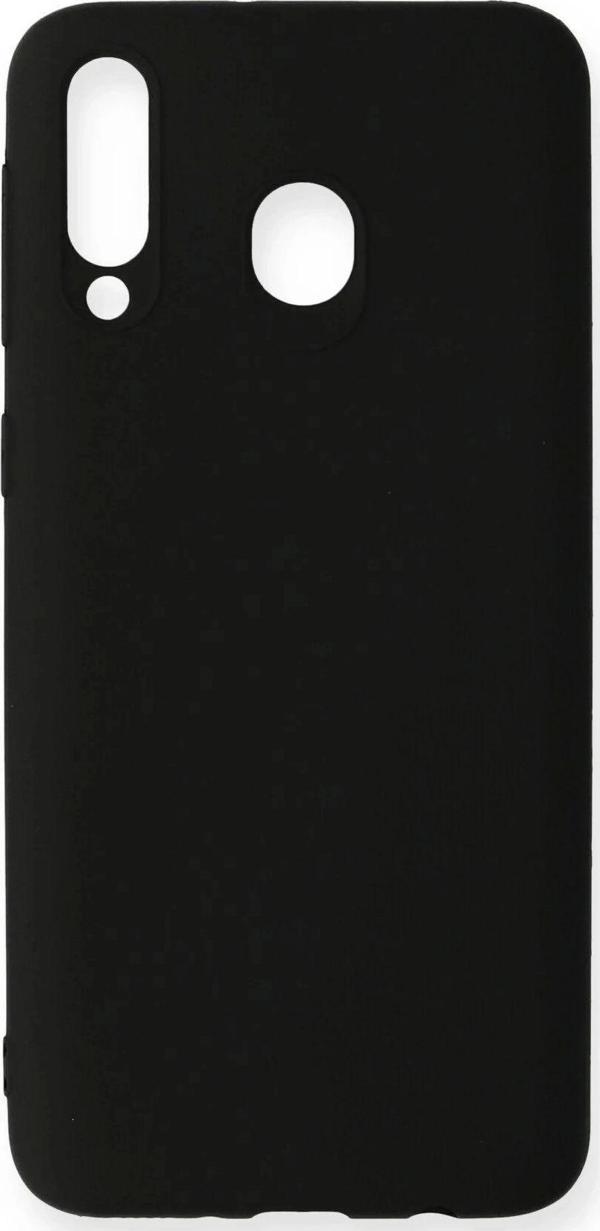 Samsung Galaxy M30 Kılıf First Silikon - Siyah - Image 1