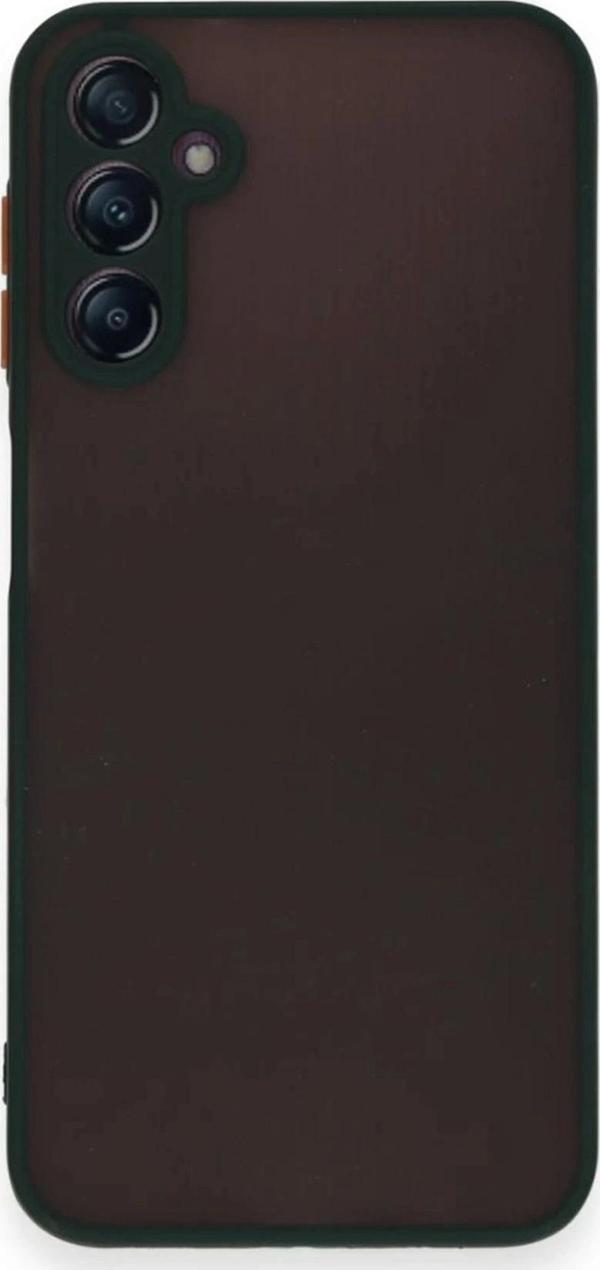 Samsung Galaxy A25 5G Kılıf Montreal Silikon Kapak - Yeşil - Image 1