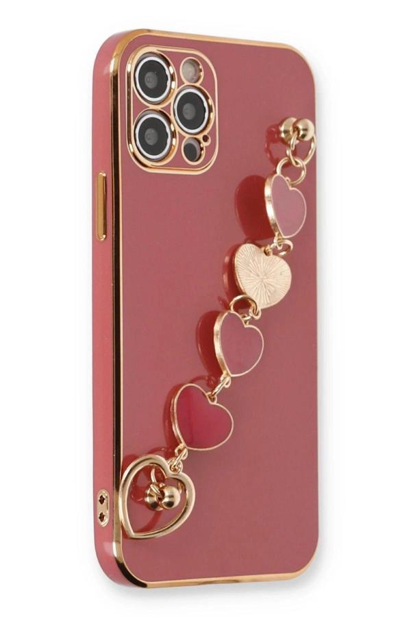 iPhone 12 Pro Kılıf Esila Silikon - Kırmızı - Image 1