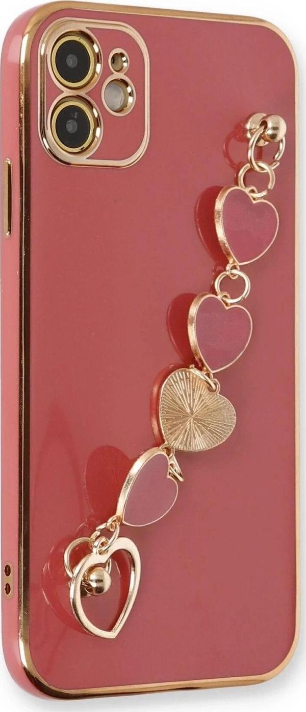 iPhone 12 Kılıf Esila Silikon - Kırmızı - Image 1