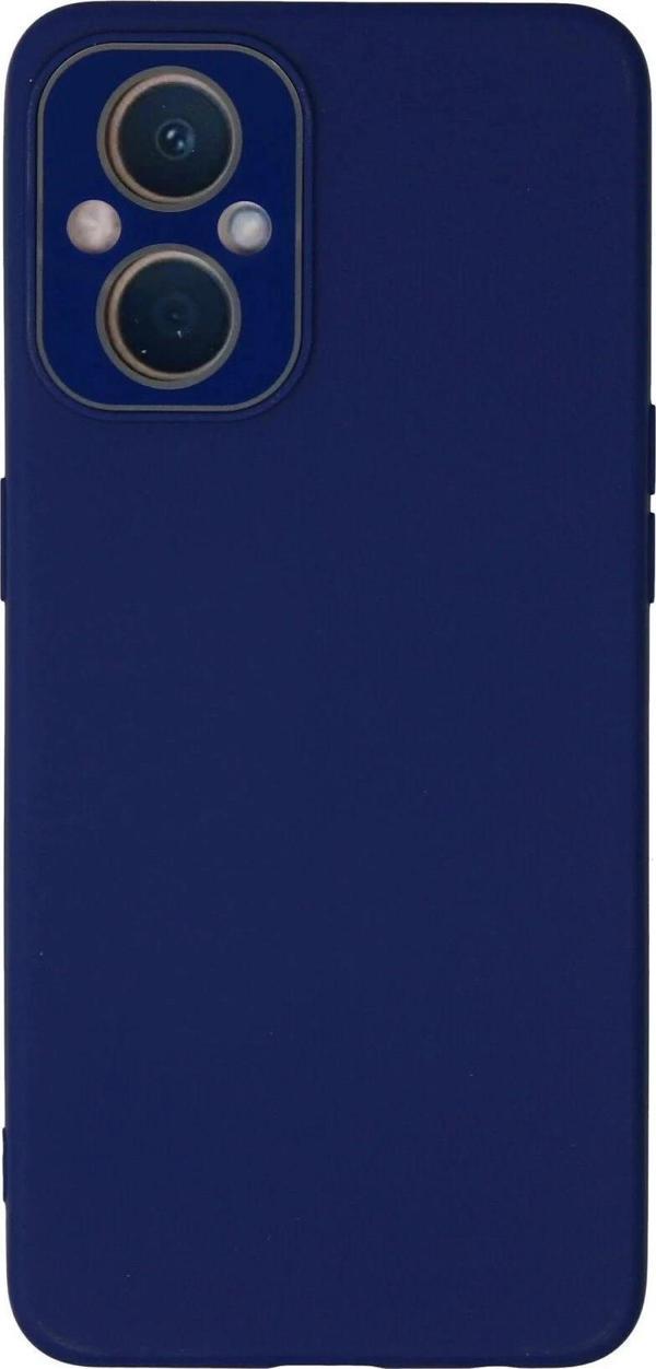 Oppo Reno 7 Lite Kılıf Lansman Glass Kapak - Sky Blue - Image 1