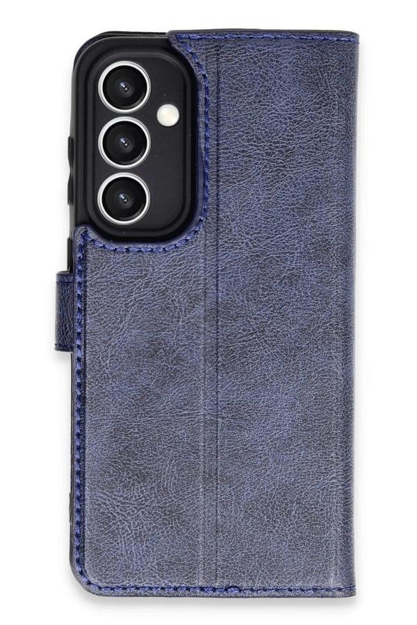 Samsung Galaxy S23 FE Kılıf Trend S Plus Kapaklı Kılıf - Lacivert - Image 1