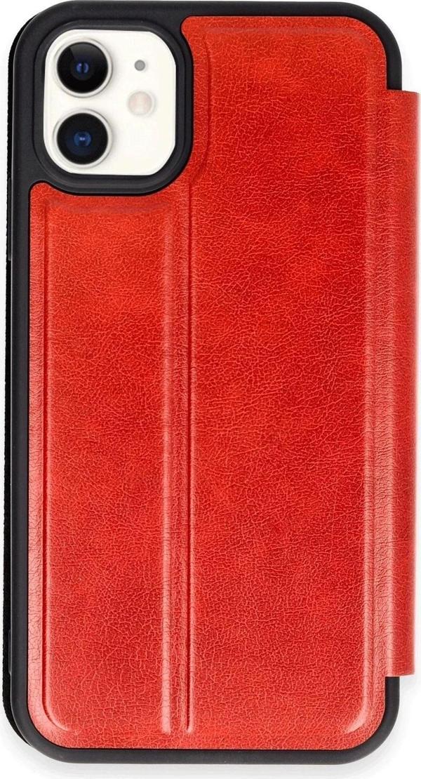 iPhone 11 Kılıf Flip Cover - Kırmızı - Image 1