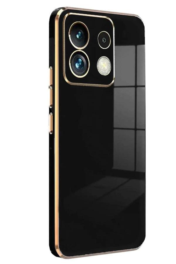 Xiaomi Redmi Note 13 4G Kılıf Volet Silikon - Siyah - Image 1