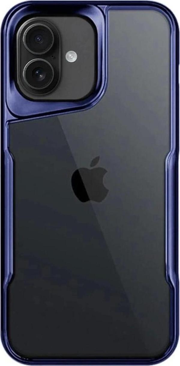 iPhone 16 Plus Kılıf Boyi Silikon Kapak - Lacivert - Image 1