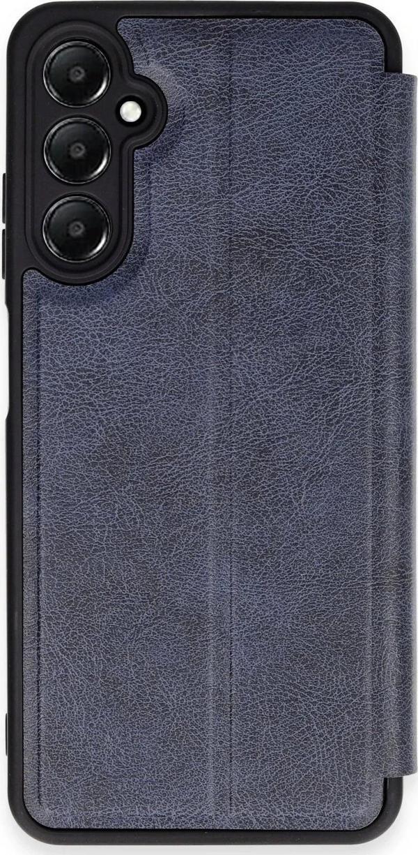 Samsung Galaxy A55 5G Kılıf Flip Cover - Lacivert - Image 1