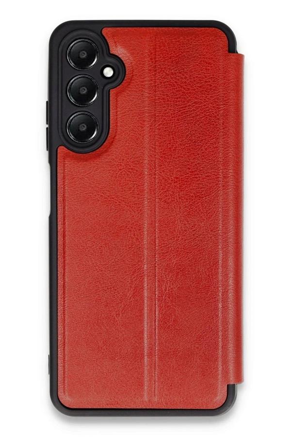 Samsung Galaxy A55 5G Kılıf Flip Cover - Kırmızı - Image 1