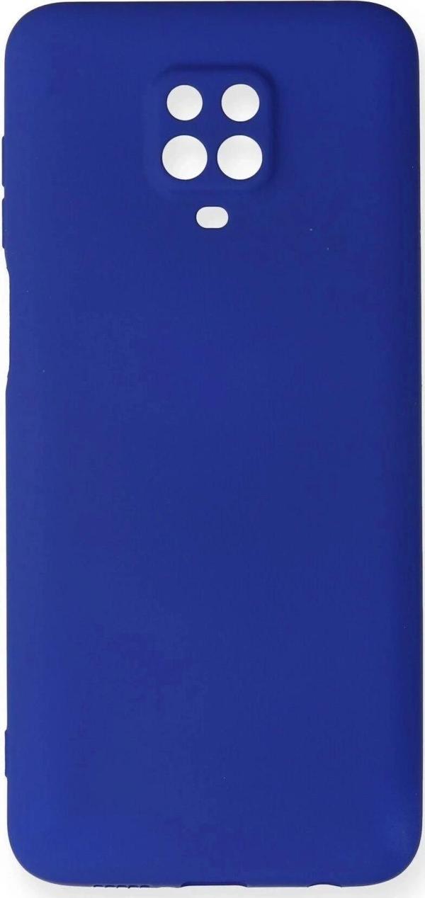 Xiaomi Redmi Note 9 Pro Kılıf First Silikon - Lacivert - Image 1