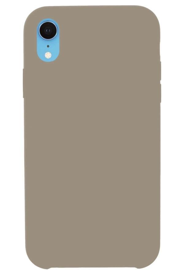 iPhone XR Kılıf Lansman Legant Silikon - Bej - Image 1