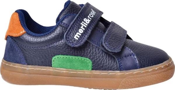 Merli & Rose Shine Çocuk Ayakkabı 139 Navy - Image 1
