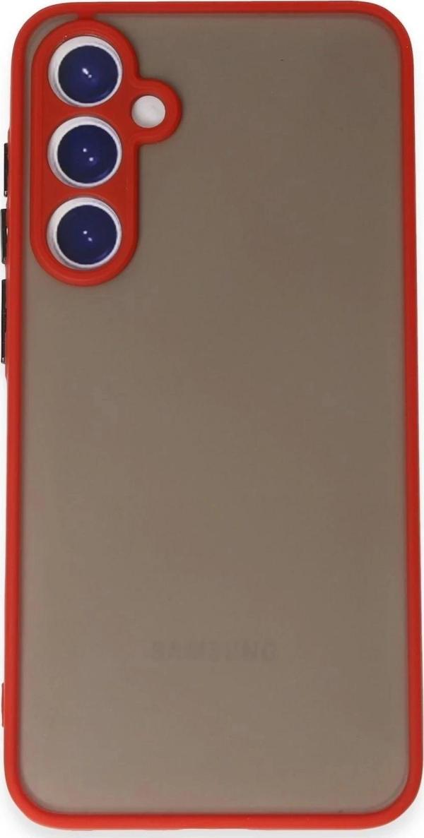 Samsung Galaxy S23 Kılıf Montreal Silikon Kapak - Kırmızı - Image 1