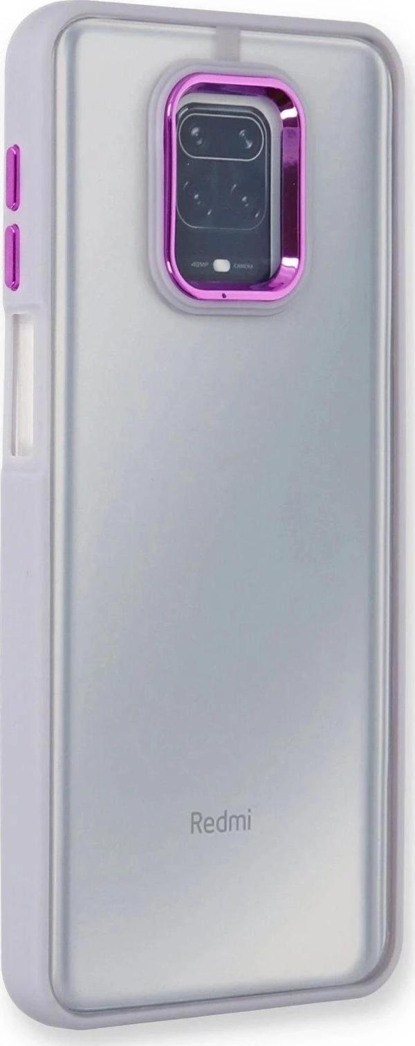 Xiaomi Redmi Note 9 Pro Kılıf Dora Kapak - Lila - Image 1