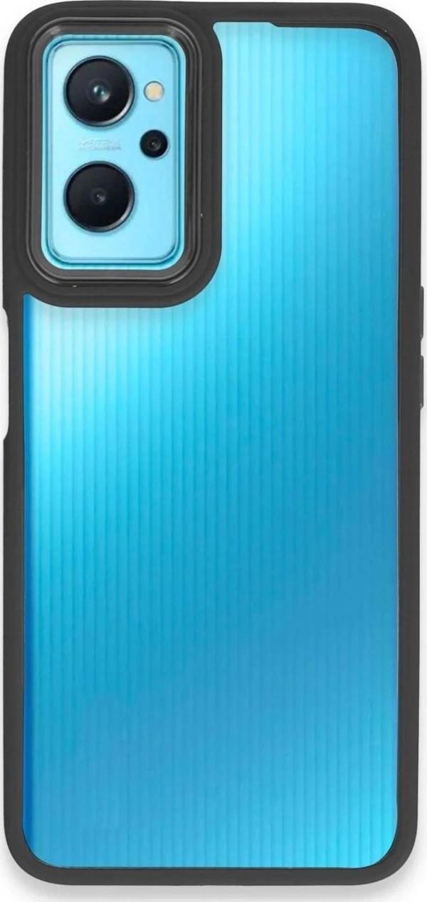 Realme 9i 4G Kılıf Dora Kapak - Siyah - Image 1