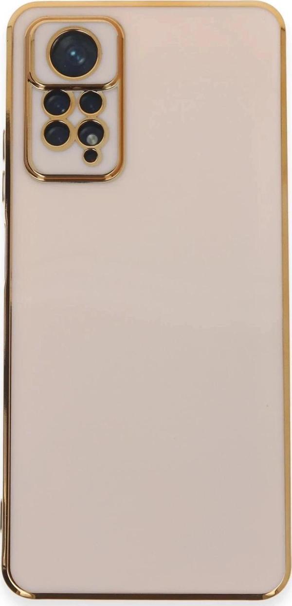 Xiaomi Redmi Note 12 Pro 4G Kılıf Volet Silikon - Pembe - Image 1