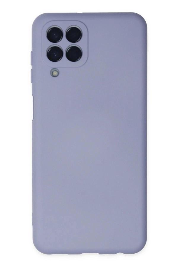 Samsung Galaxy M33 Kılıf Nano içi Kadife Silikon - Lila - Image 1