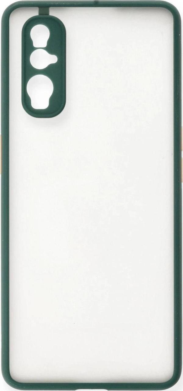Oppo Find X2 Kılıf Montreal Silikon Kapak - Yeşil - Image 1