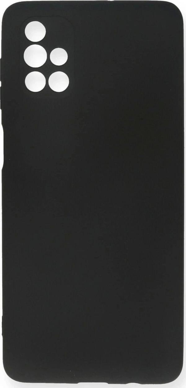 Samsung Galaxy M51 Kılıf First Silikon - Siyah - Image 1