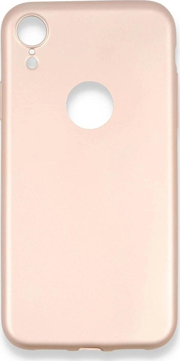 iPhone XR Kılıf First Silikon - Rose Gold - Image 1