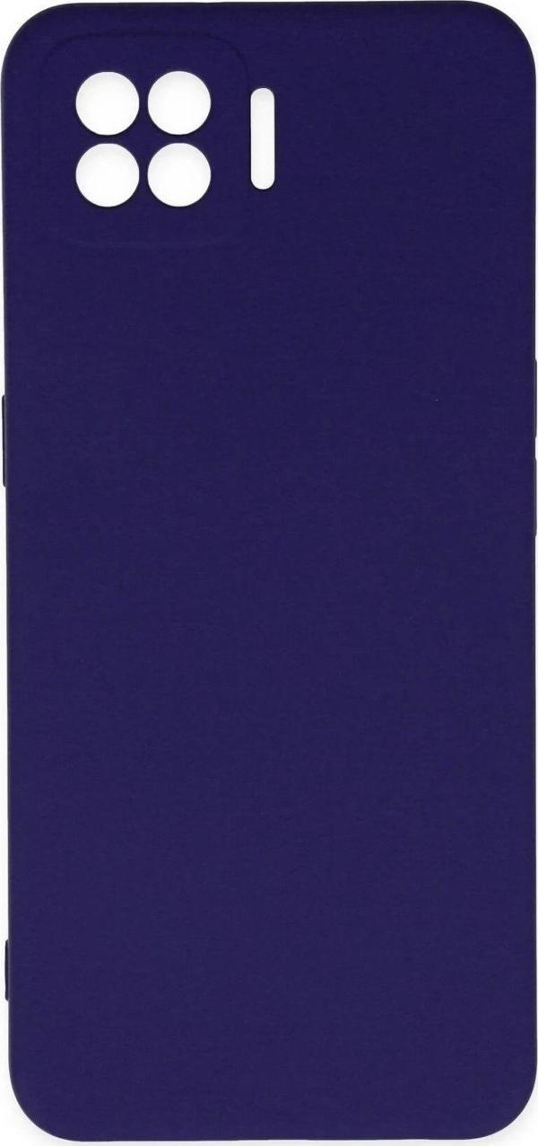 Oppo A73 Kılıf Nano içi Kadife Silikon - Mor - Image 1