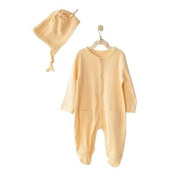 Modal Bebe Tulum Takım Yellow - Image 1