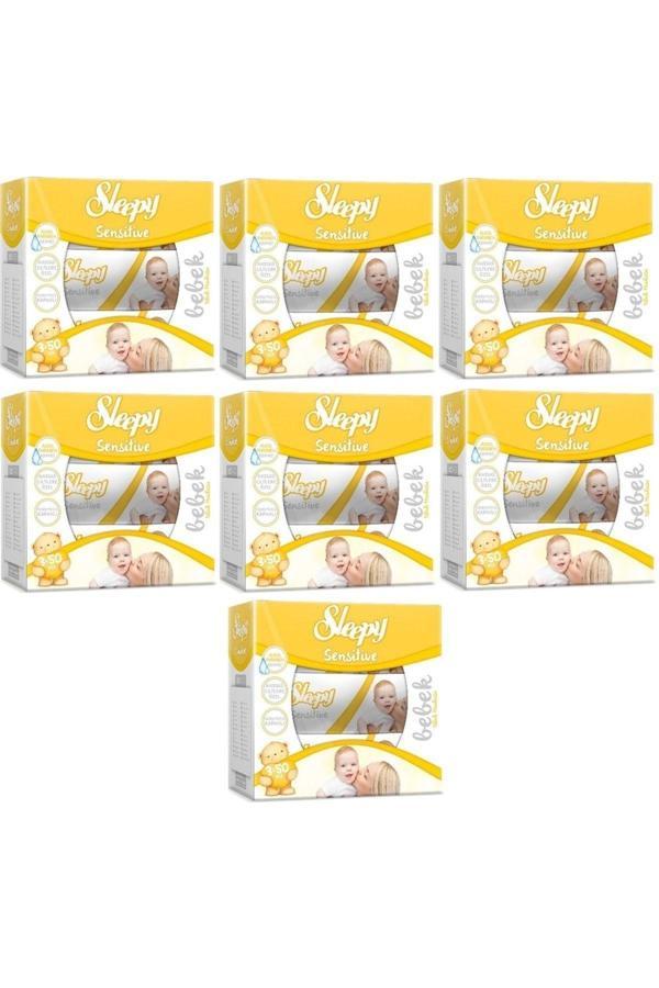 Sleepy Sensitive Kapaklı Islak Havlu 50 Yaprak 21'li Set - Image 1