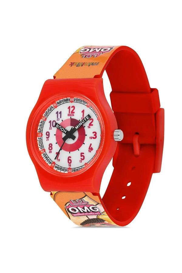 Miniflak Lol Surprise! Omg Lisanslı Omg7516 Pembe-Mor Öğretici Çocuk Saati - Image 1